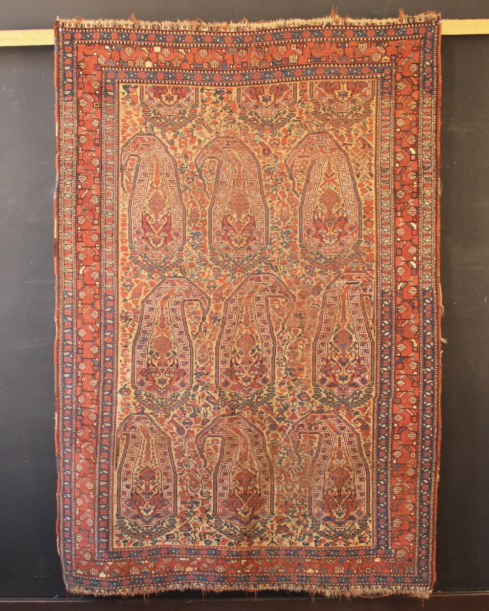 122 x 175 Fine Antique Khamseh Rug