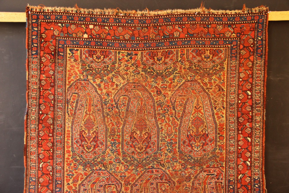 122 x 175 Fine Antique Khamseh Rug View II