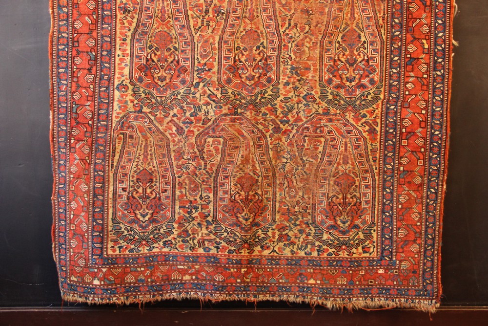 122 x 175 Fine Antique Khamseh Rug View III
