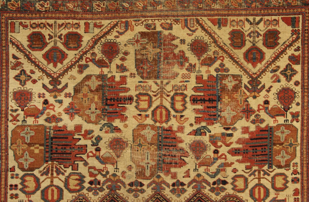 124 x 179cm Very Fine Antique Afshar Rug View III