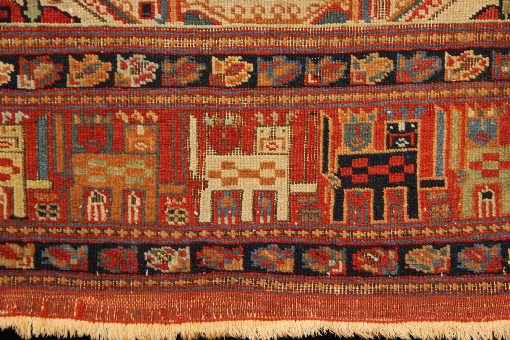 124 x 179cm Very Fine Antique Afshar Rug View IX