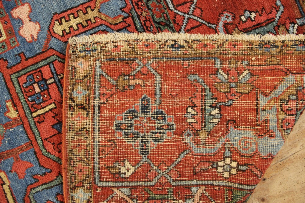 292 x 388cm Antique Heriz Carpet View XIII