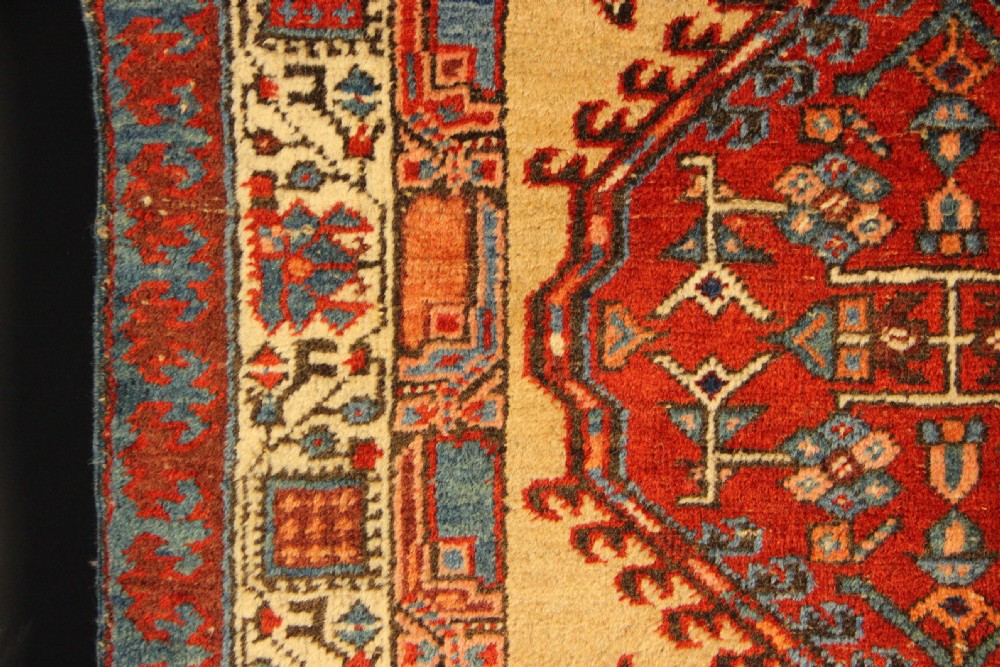 83 x 253cm Antique Narrow Serab Runner View V