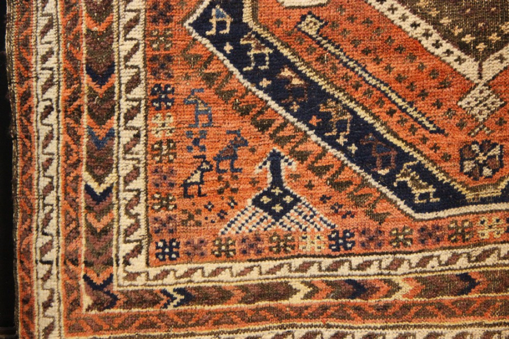 102 x 160cm Antique Belouch Rug View IV