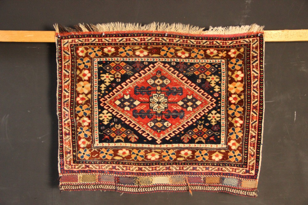 100 x 80cm Large Antique Afshar Bagface