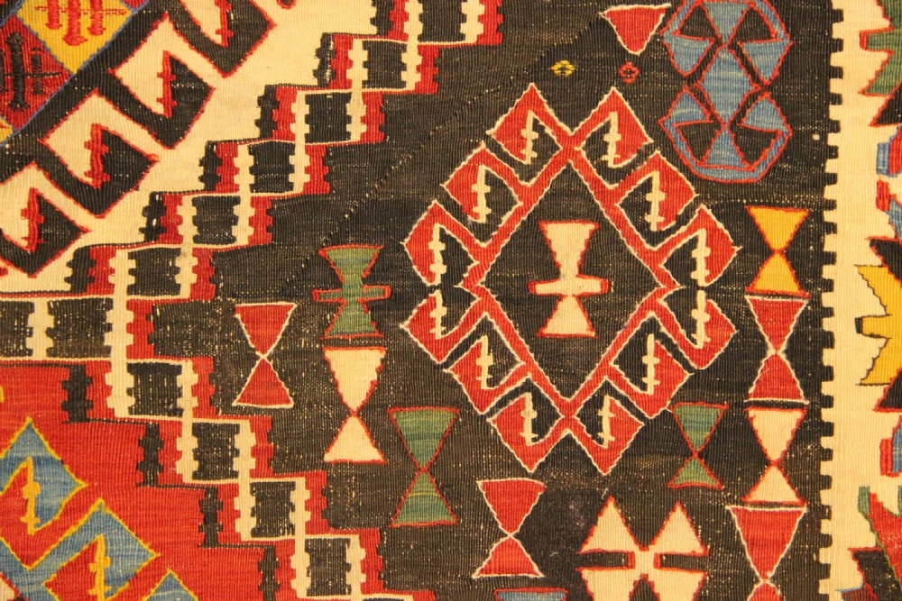160 x 231cm Antique Caucasian Flatweave View IX