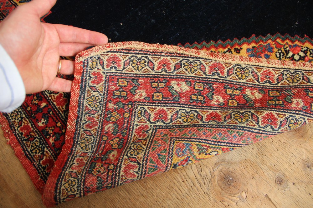 103 x 109cm Fine Antique Senneh Saddlerug View XIII