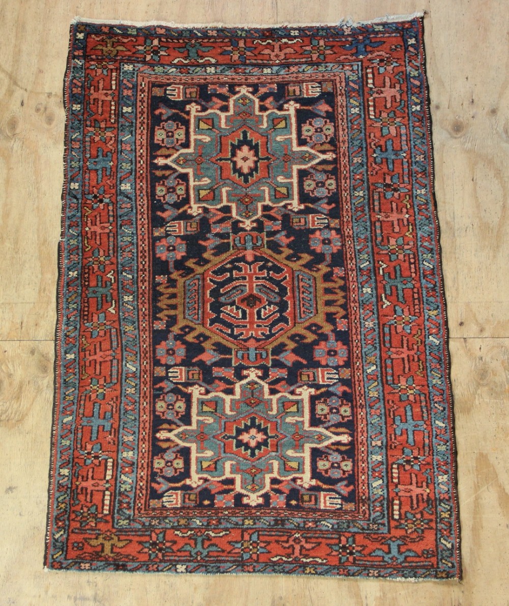 92 x 135cm Fine Antique Karadja Rug, Heriz District