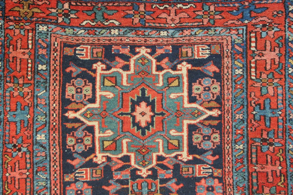 92 x 135cm Fine Antique Karadja Rug, Heriz District View III