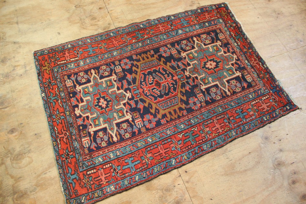 92 x 135cm Fine Antique Karadja Rug, Heriz District View IV