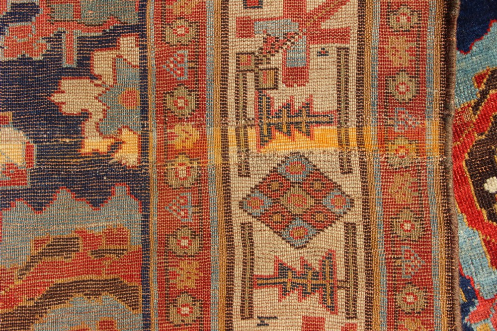 170 x 351 Early 19th Century Kurdish Gallery Carpet View XIII