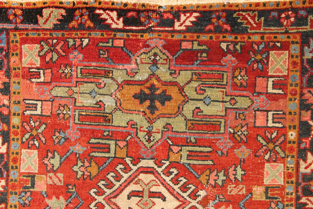 99 x 105cm Fine Antique Karadja Rug View II