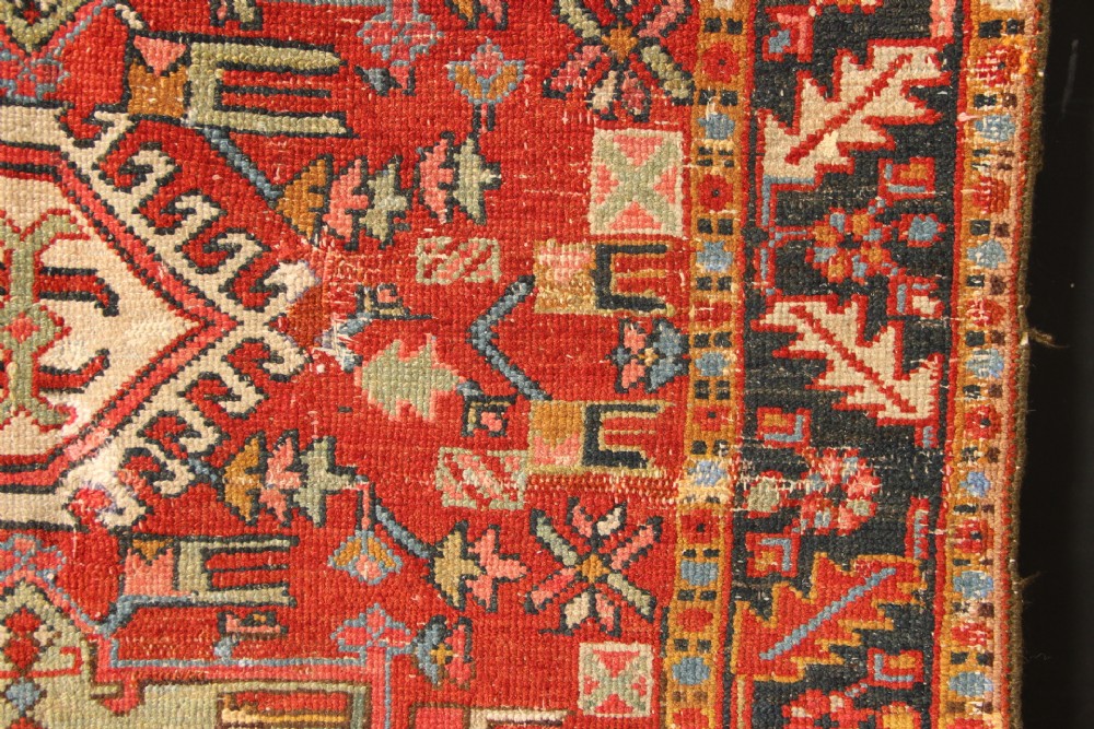 99 x 105cm Fine Antique Karadja Rug View IV