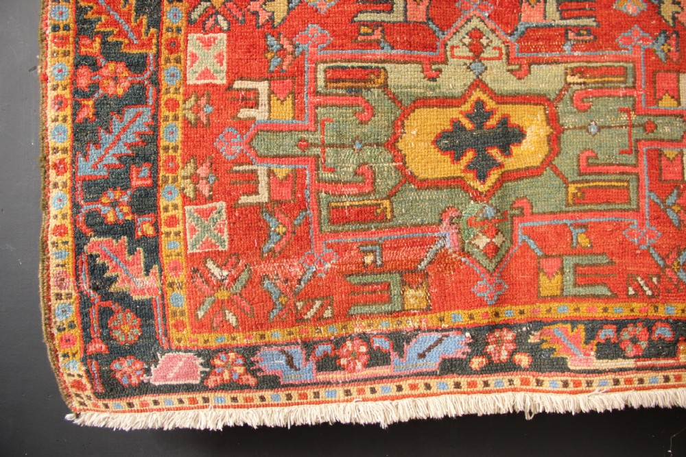 99 x 105cm Fine Antique Karadja Rug View VI