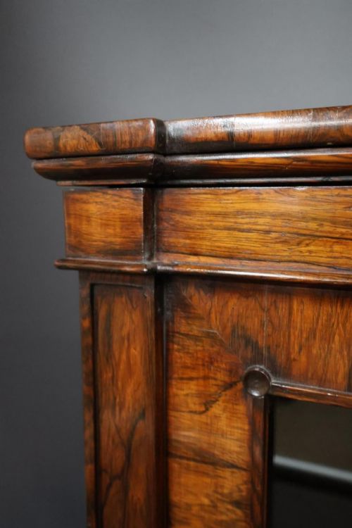 REGENCY ROSEWOOD PIER CABINET - ADDITIONAL PHOTO 5
