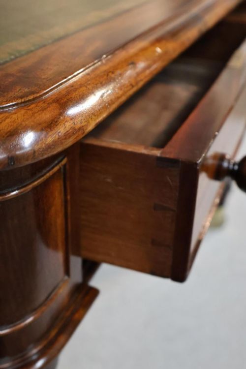 EARLY 19TH CENTURY MAHOGANY WRITING TABLE - ADDITIONAL PHOTO 7