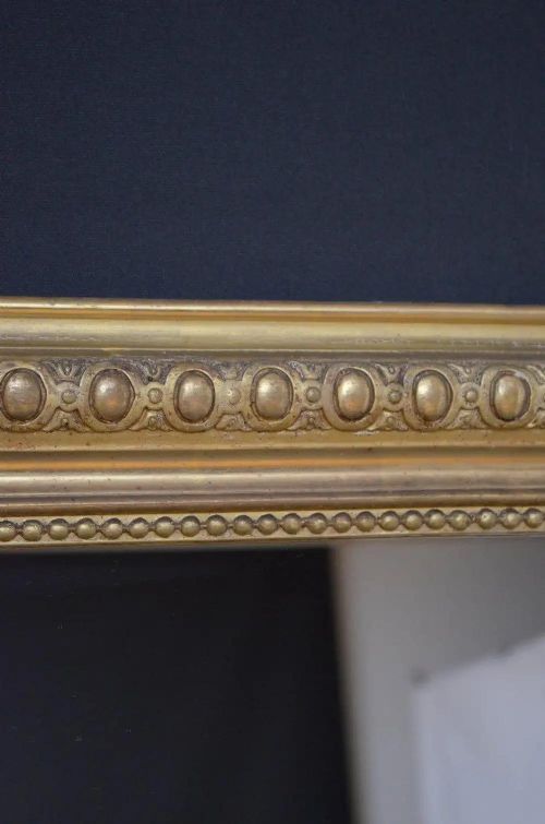 19TH CENTURY GILTWOOD WALL MIRROR - ADDITIONAL PHOTO 3