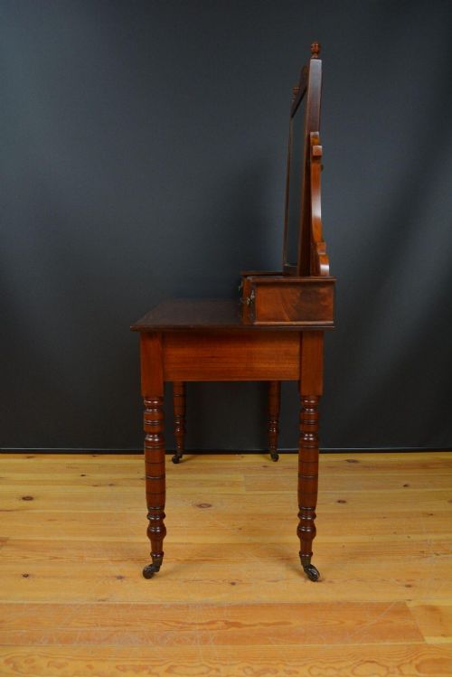 EDWARDIAN MAHOGANY DRESSING TABLE - ADDITIONAL PHOTO 8