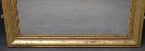 LARGE 19TH CENTURY FRENCH GILDED WALL MIRROR - ADDITIONAL PHOTO 12