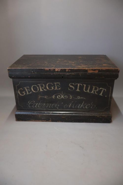 VICTORIAN CABINET MAKERS TOOL CHEST - ADDITIONAL PHOTO 1