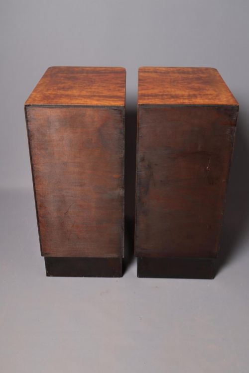 ART DECO WALNUT BEDSIDE CABINETS - ADDITIONAL PHOTO 11