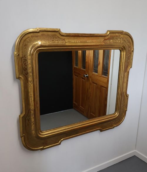 19th Century Gilt Wall Mirror