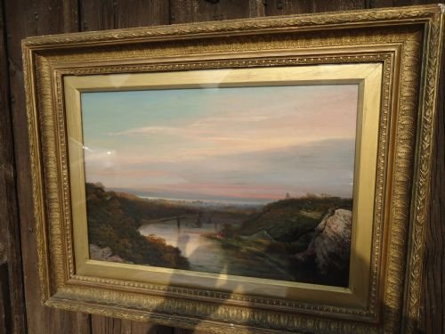 Oil Painting of Avon Gorge