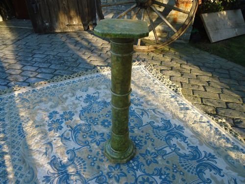 Revolving Top Marble Column
