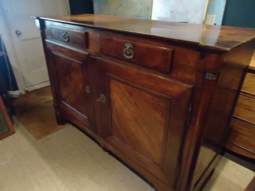 French  18th Century Walnut & Cherrywood Dresser Base