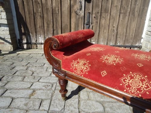 fig 1. LATE REGENCY 7FT 2INS CHAISE LONGUES