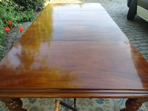12 Seater Victorian Mahogany Dining Table