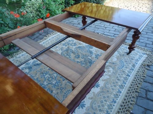 fig 1. 12 SEATER VICTORIAN MAHOGANY DINING TABLE