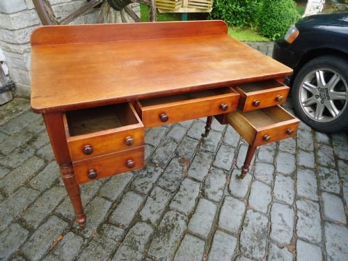 fig 1. MAHOGANY WRITING DESK EARLY 19TH CENTURY