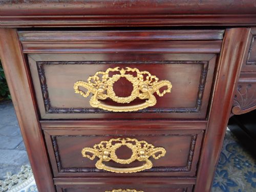 fig 1. RARE AMERICAN ROLL TOP DESK