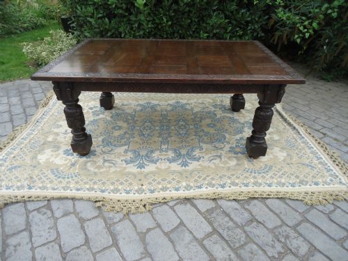 Jacobean Style Banqueting /Diningtable Seats 10-12