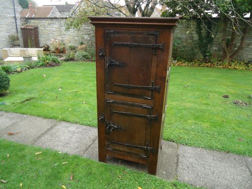 French 18th Century Oak Food Cupboard