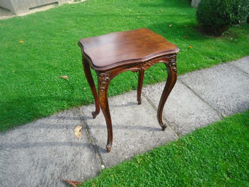French Walnut Occasional Table with Provenance.