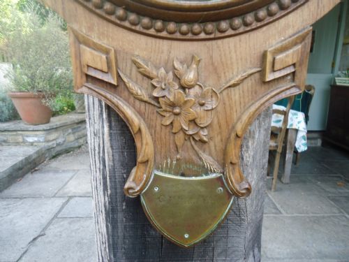 fig 2. Quality oak aneroid barometer 1895