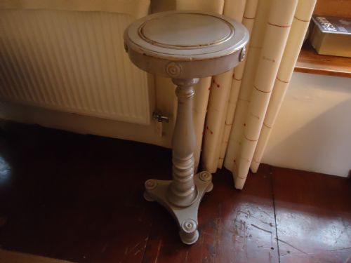 Late Regency Painted Jardinière Stand/candle Stand