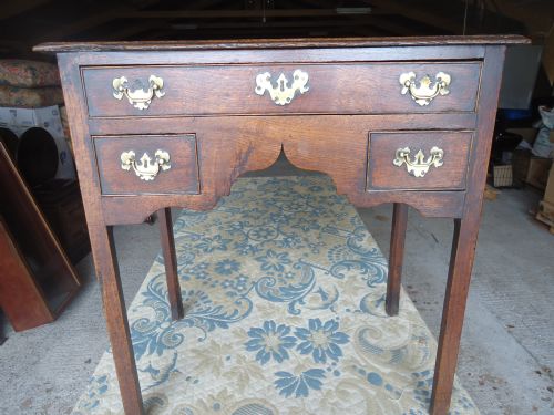 Early 18th Century Oak Low Boy