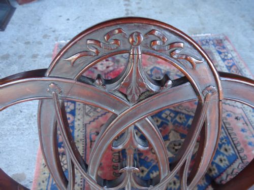 fig 1. Pair of 18th century carver chairs in the Hepplewhite manner