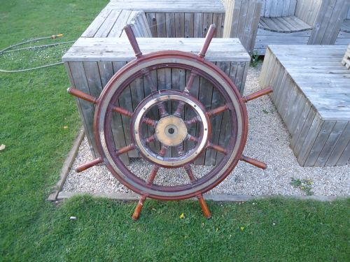 Original 42 Ins Ship's Wheel