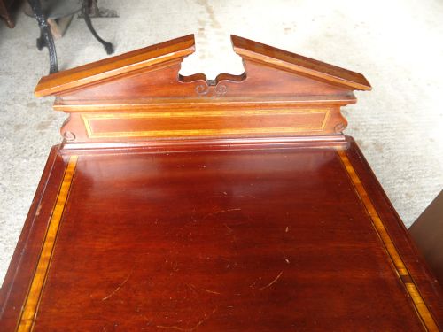 fig 1. Two Edwardian mahogany bedside cabinets