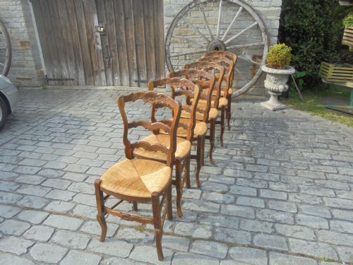 Set of Six French Dining /Kitchen Chairs