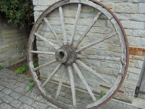 Pair of 19th Century French Cartwheels