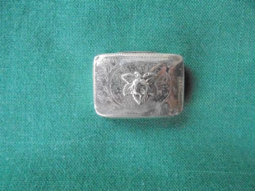 Victorian Silver Vinaigrette