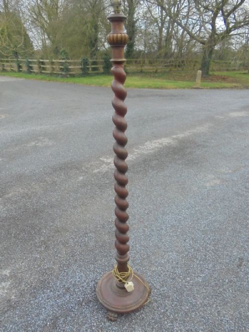 Lacquered , Decorative French Standard Lamp