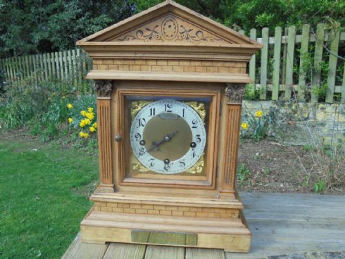 Late 19th Century Walnut Bracket Clock