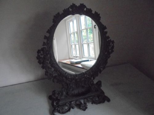19th Century French Dressing Table Mirror