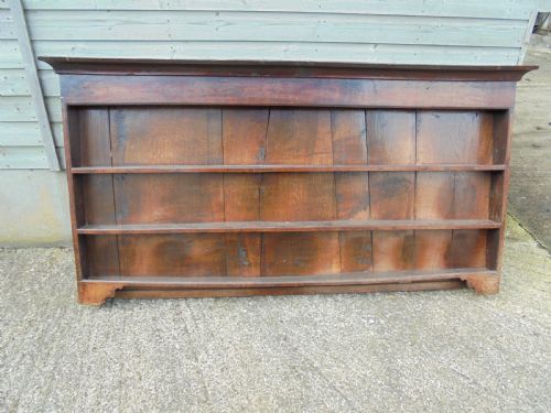18th Century Oak Dresser Rack/shelves